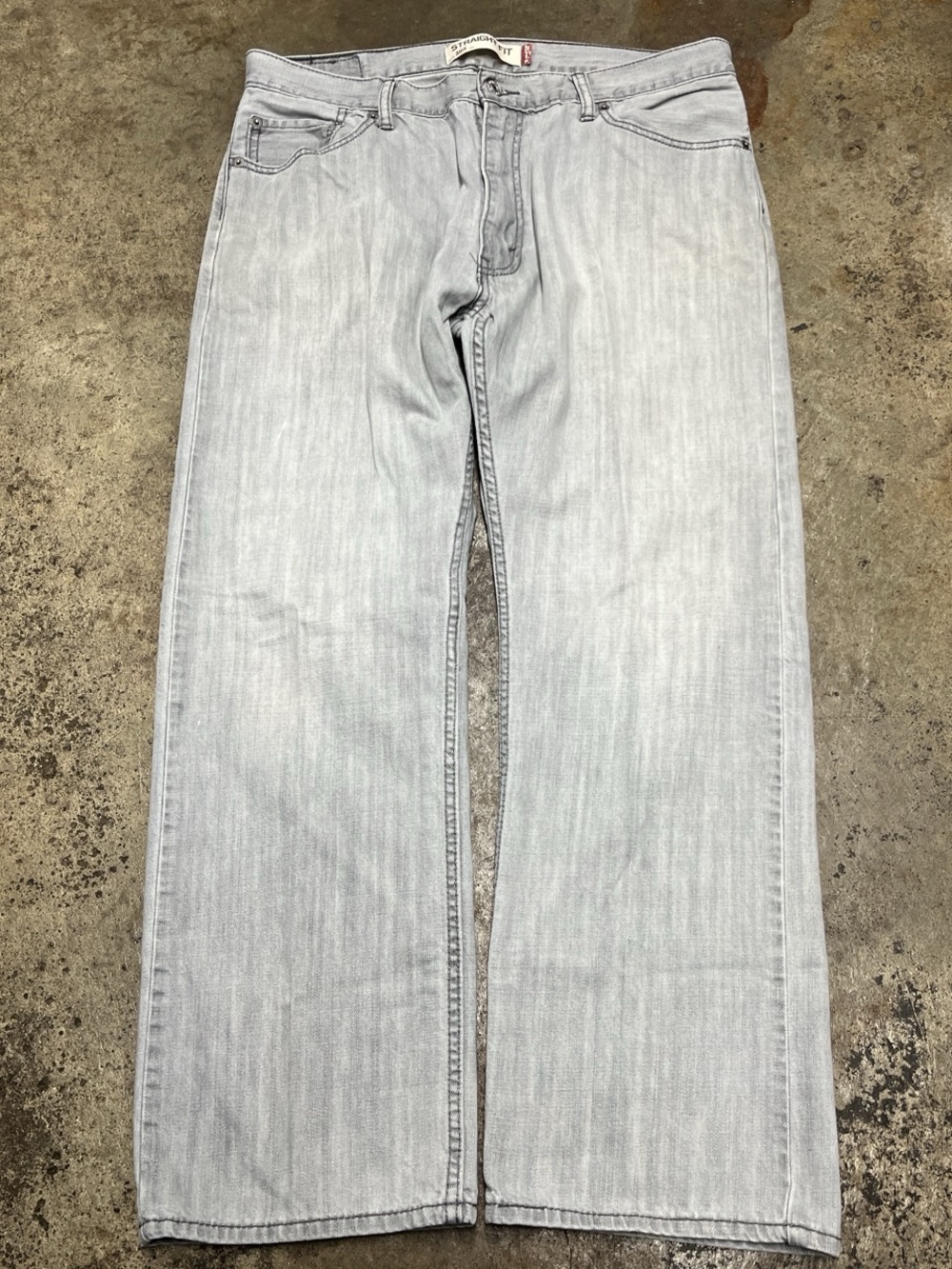 Y2K Levi’s 505 Jeans Men’s 36 x 30 Stone Wash Straight Streetwear Casual 00s